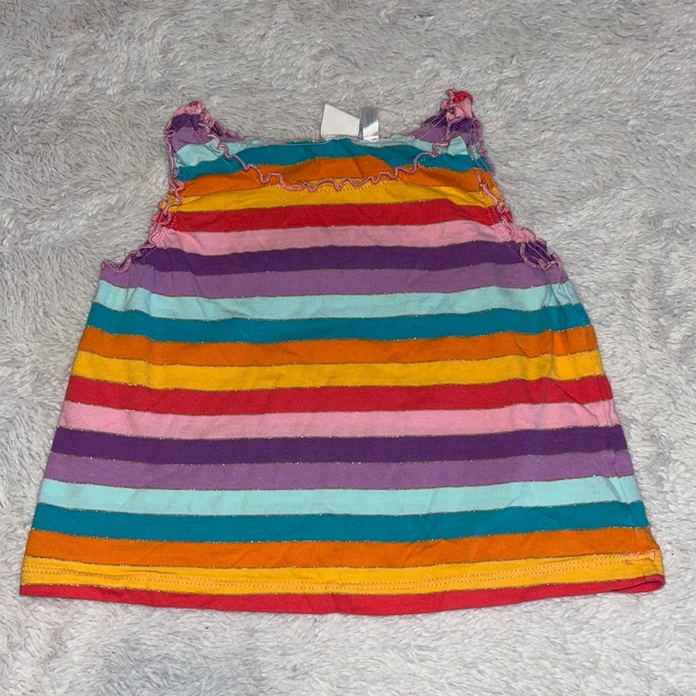 H&M rainbow stripped tank top